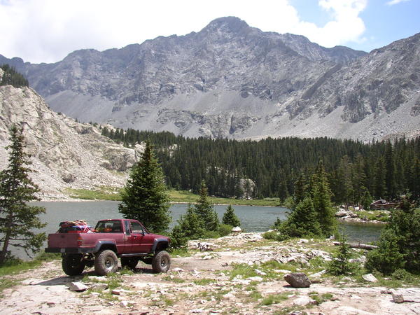 Como Lake, Blanca Peak trail