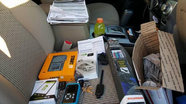 Compustar remote start & drone mobile