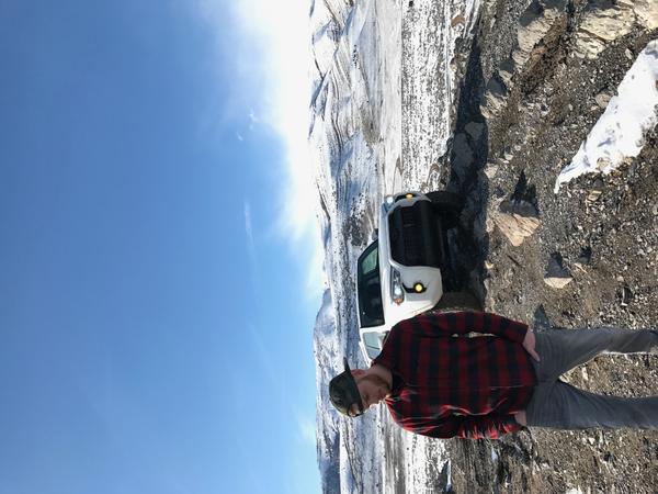 Cool story: So my buddy didn't have cell service on the way back from shooting, needed it to talk to an employee of his. I spotted a small mountain.. 