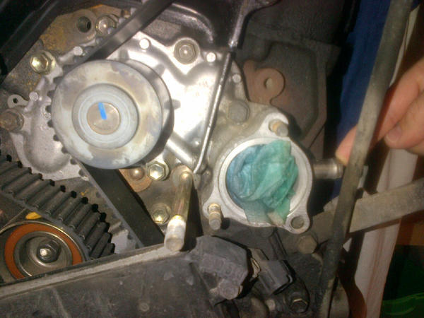 coolant outlet pipe for oil cooler