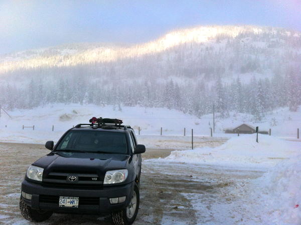 Coquihalla summit on the way to Big White