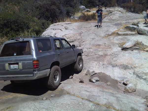 Corral Canyon before bumper modifacation