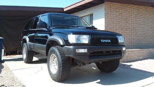 Covered the Duplicolor Bed Armor with Rustoleum truck bed coating, and the flares/cladding. Sold the PIAA lights on the bumper, plan on something else