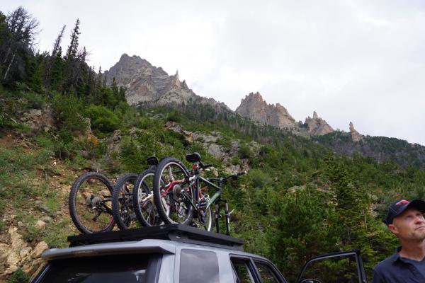Crazy views along Old Fall River Rd RMNP