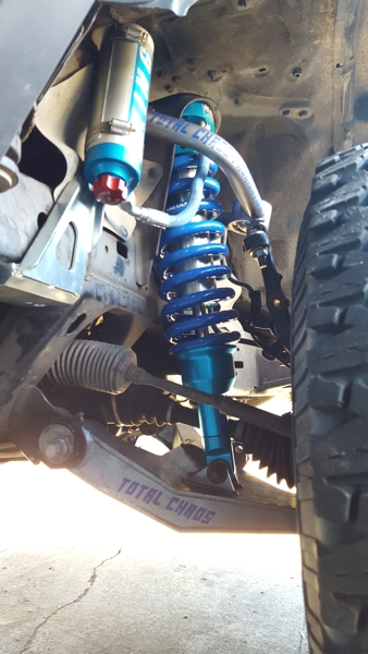 Current front suspension