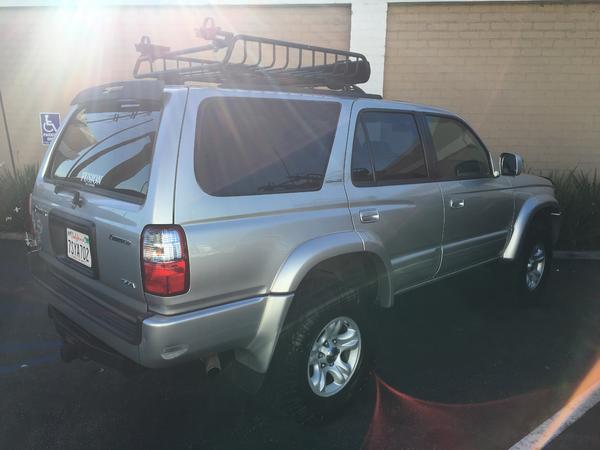 Currently sitting on 31"s after 2.5" lift, yakima basket, 4' firestick antenna for the CB Radio.
