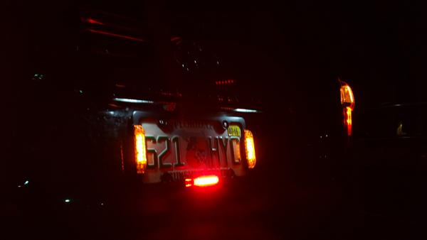 Custom Made Led Utility License Plate Frame
