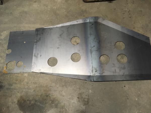 Custom skid pans