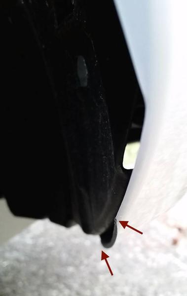 Cut front fender 2