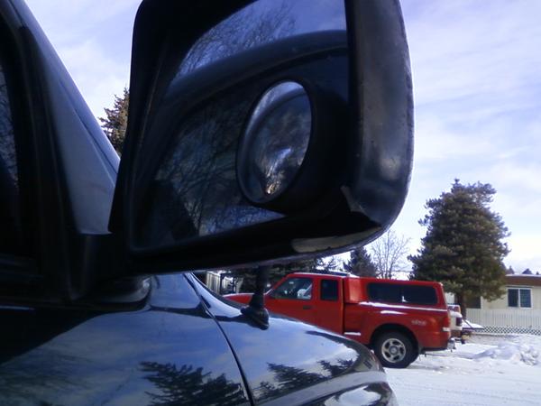 Damage from previous owner.