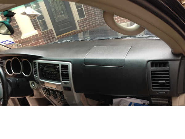 Dash Cover now with air bag covered.
2 different types
1. Dash with center speaker 
2. Dash with-out center speaker
3. email us for for more informati