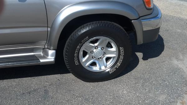 Day purchased. Stock wheels.