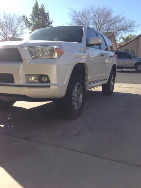 Daystar 2.5/1.5" leveling kit Nitto Terra Grapplers 265/70/17