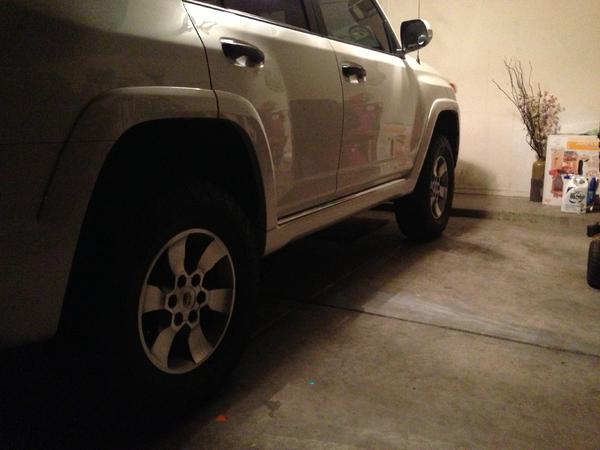 Daystar 2.5/1.5" leveling kit Nitto Terra Grapplers 265/70/17