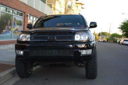 Daystar 2.5 spaces, BFG MTs & Baked Headlights 2012