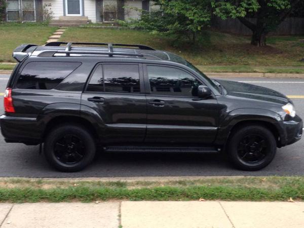 De-badged and blacked out.