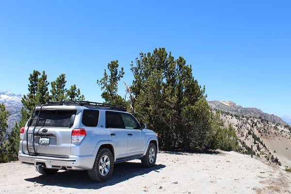 Deadman's Pass just at the very end of Minaret Summit in Mammoth Lakes, CA. About a 2.5 mile each way run that takes you to narrow road at the top of 
