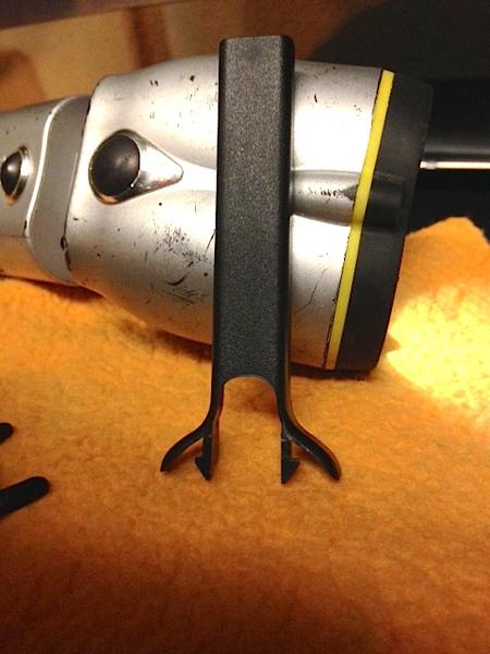 dec 28 2015 6
lower portion of mirror channel squeeze lower portion and lift to remove