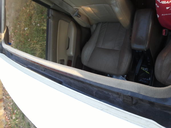 Deflector removed