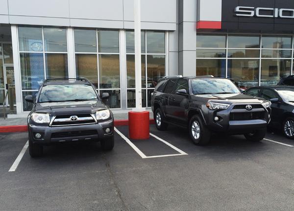delivery day...next to 4th Gen.