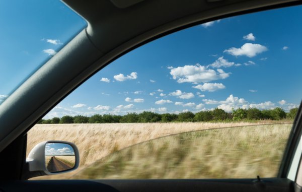 depositphotos 44293039 stock photo view from car window on