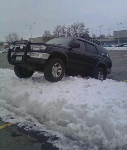 Didint plow my parking spot oh well