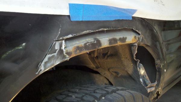 Didn't realize until I made some cuts that it went farther to the left/right than what showed on the outside. :O