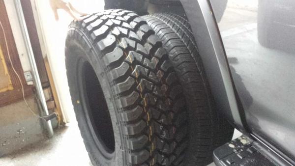 Difference between factory Bridgestones and Hankook 33's.