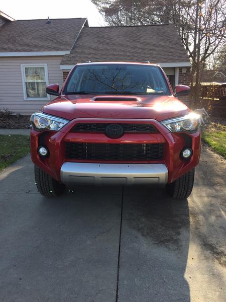 Dipped the front chrome and pulled the plate bracket.