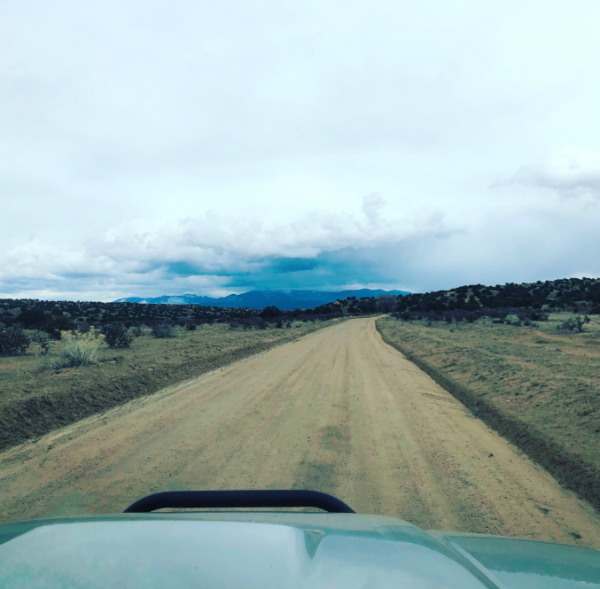 Dirt roads and rain storms