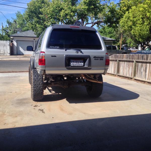 Ditched the rear bumper.