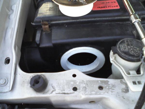 "DrainPlate" MOD in place