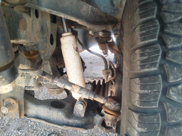 Drivers front look close for ball joint spacers