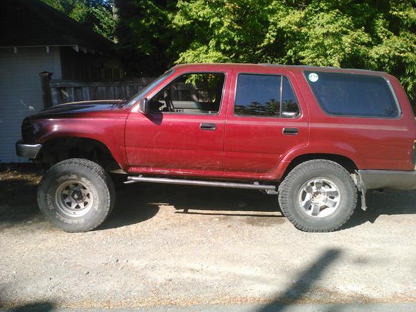 Drove like this for a week until the next weekend to do the back