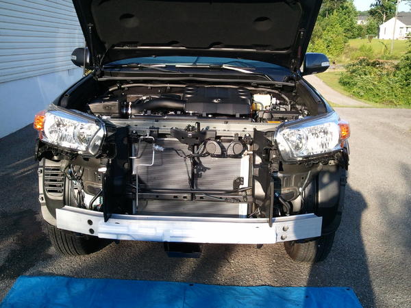 during retrofit