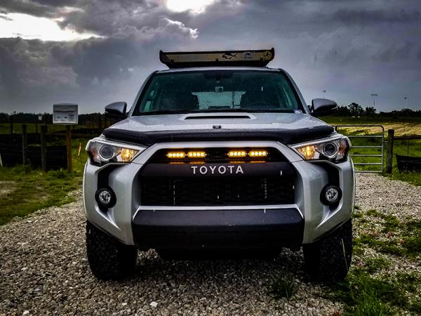 Early Mods
Yakima Rack
Bug Deflector
Construction Lights
Plastidipped Valence