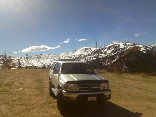 East side of the continental divide near loveland pass, Oct 24th 2011, 2nd day with the truck