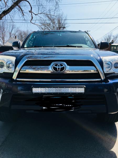 Ebay LED bar 75 $ works good for me, eventually getting rigid bar.
