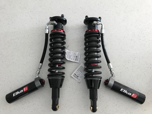 Elka 2.5" remote resi coilovers with DCS