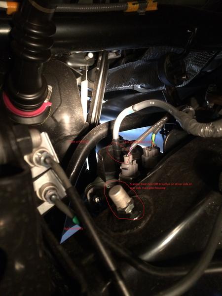 eLocker Breather and Factory rear axle breather pre mod