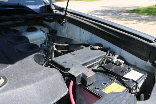 Engine compartment.