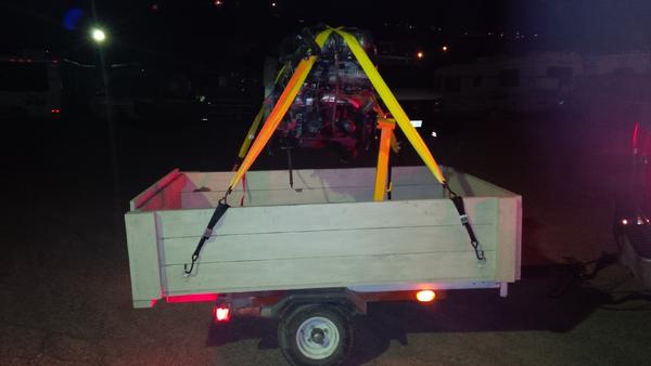 engine on the way home...