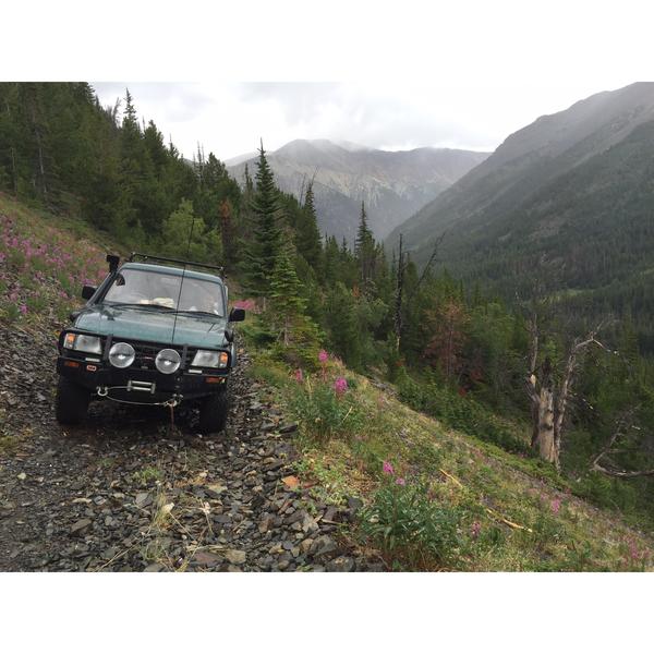 Enroute to molybdenite lake