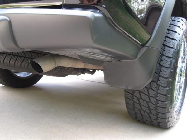 Exhaust before install