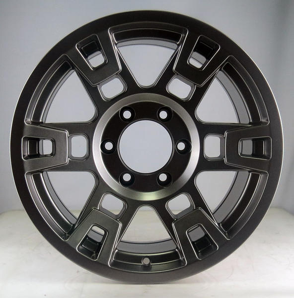 ƒ(x) Pro Matte Gunmetal (front) - Prototype