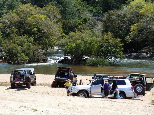 Family day at Big Sands