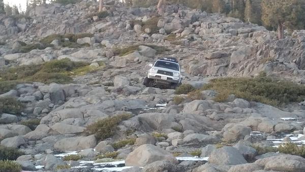 Farther into the trails