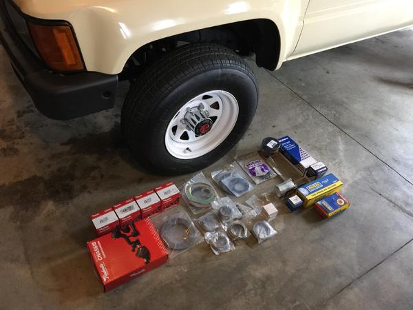 Finally back into working on my 4Runner and learning more about vehicle maintenance. Rebuilding the knuckles...this will be by far the largest mechani