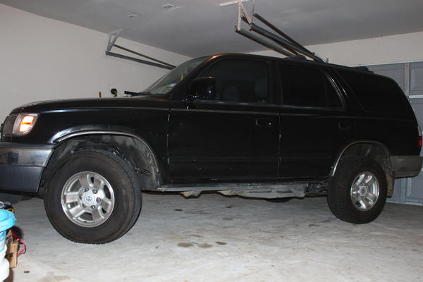 Finally got around to taking off the running boards.