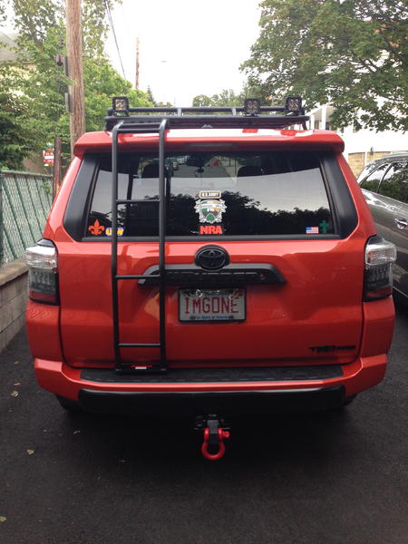 Finally got ladder mounted.